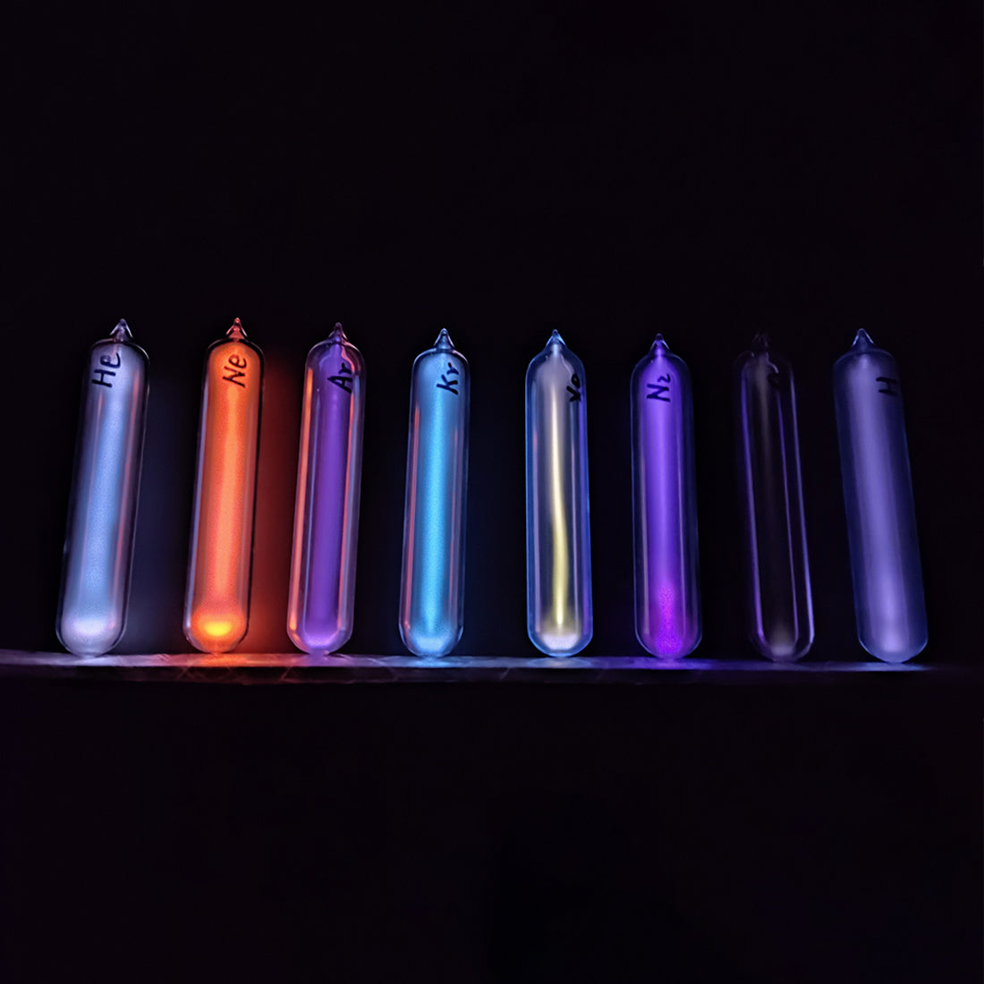 Inert Gas Glow Tube + Planar Induction Coil Driver Set - stirlingkit