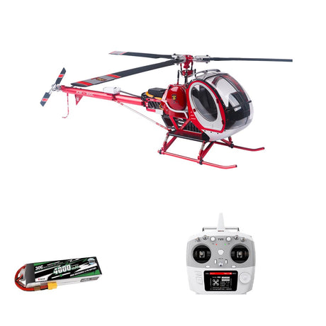 JCZK 300C PRO 12CH Super Simulation Smart RC Helicopter RTF With GPS One-key Return Hover H1 Pro Flight Control Flybarless - stirlingkit