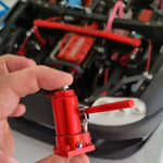 JDM-163 Metal Hydraulic Jack Model Vertical Jack Accessory for 1/10 RC Cars - stirlingkit