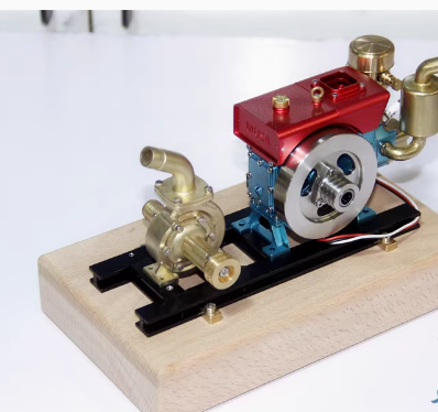 Fixed Base with stand for 1/8 1/10 Scale Water Pumps Generator Model Engine - stirlingkit