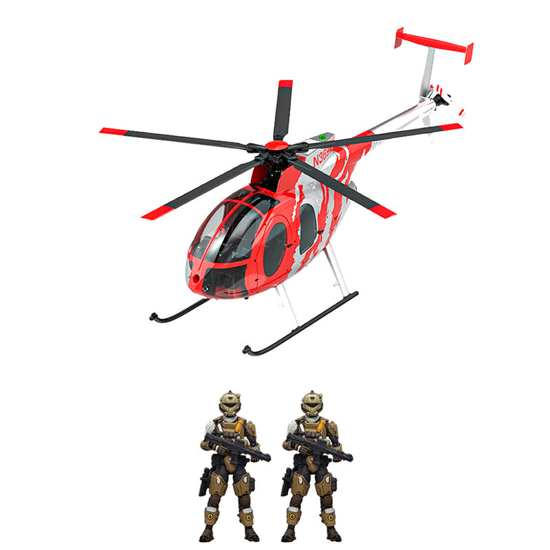 YU XIANG F119S MD500 MH-6 Little Bird Military GPS RC Helicopter