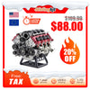 MAD RC DIY V8 Engine Model Kit for Capra VS4-10 Pro - Build Your Own V8 Engine That Works