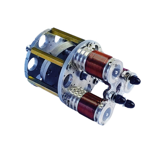 Mini Duke Engines – 3 Cylinder 4 Stroke Brushless Axial Piston Engine Electromagnetic Motor - stirlingkit