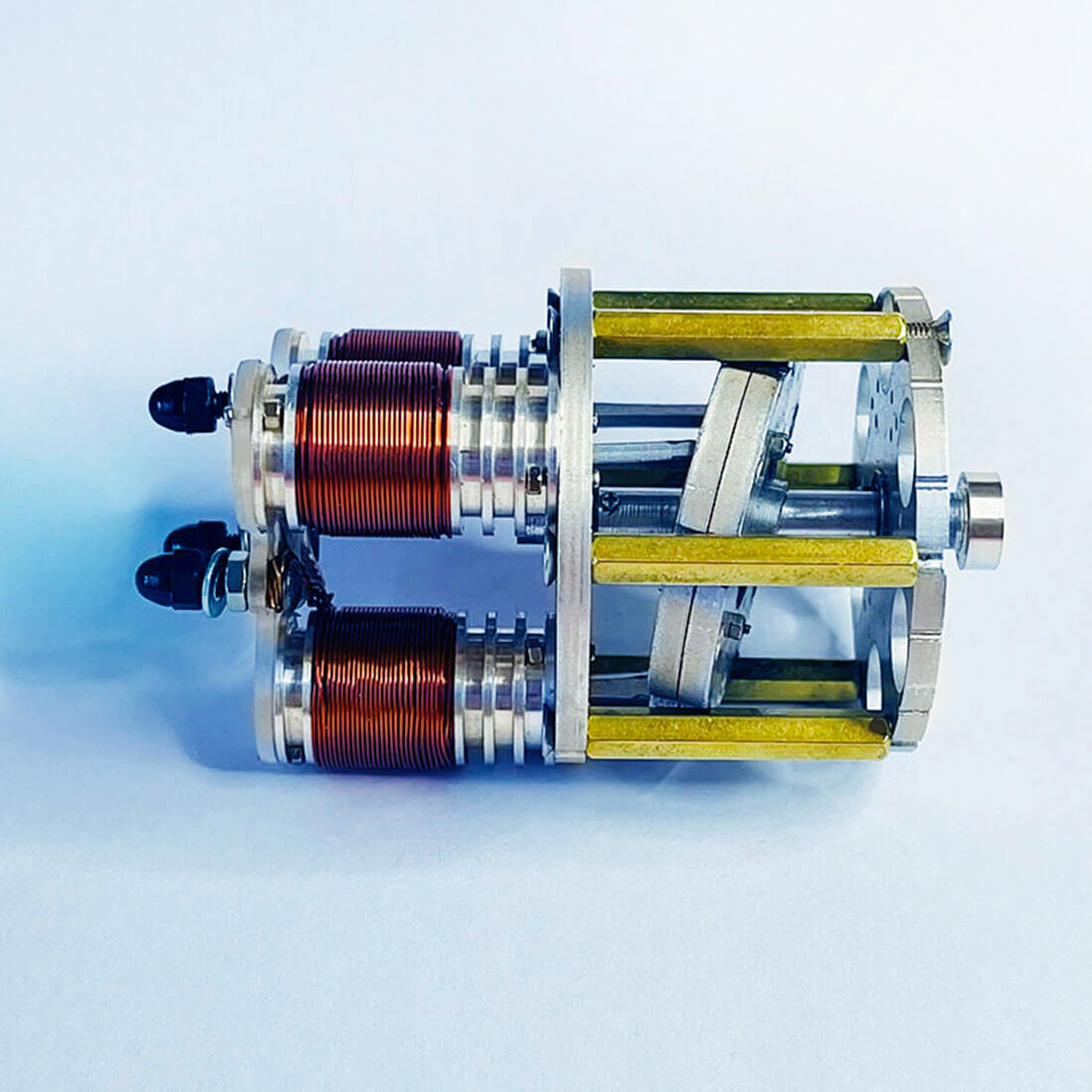 Mini Duke Engines – 3 Cylinder 4 Stroke Brushless Axial Piston Engine Electromagnetic Motor - stirlingkit