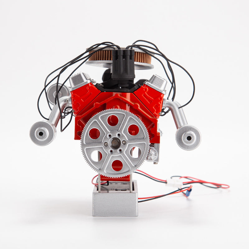 Scale Engine Kit ENJOMOR 1/6 Scale Big Block V8 Engine Kits That Works Fully 3D Printed ...