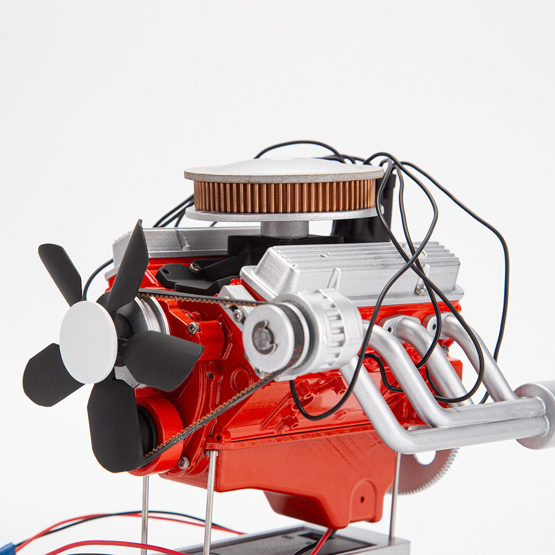 ENJOMOR 1/6 Scale Big Block V8 Engine Kits That Works Fully 3D Printed - stirlingkit
