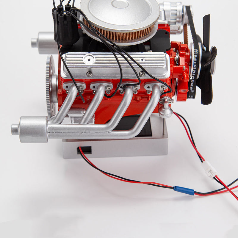 Scale Engine Kit ENJOMOR 1/6 Scale Big Block V8 Engine Kits That Works Fully 3D Printed ...