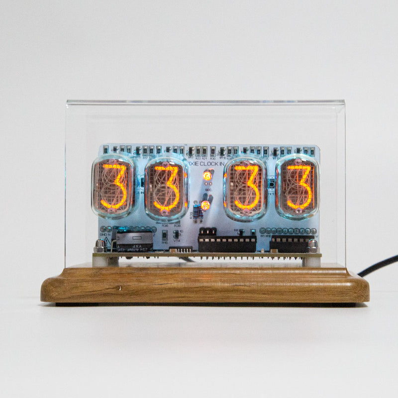 Nostalgic Nixie Tube Clock IN-12 Retro Electronic Clock - Stirlingkit