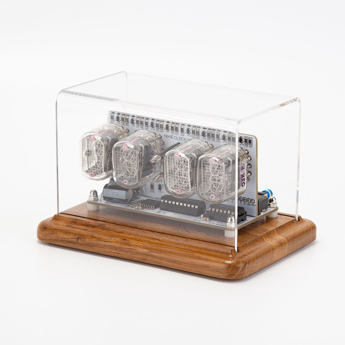 Nostalgic Nixie Tube Clock IN-12 Retro Electronic Clock - stirlingkit