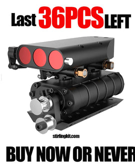 Performance V8 Supercharger for Toyan V8 FS-V800 Engine Model Upgrade