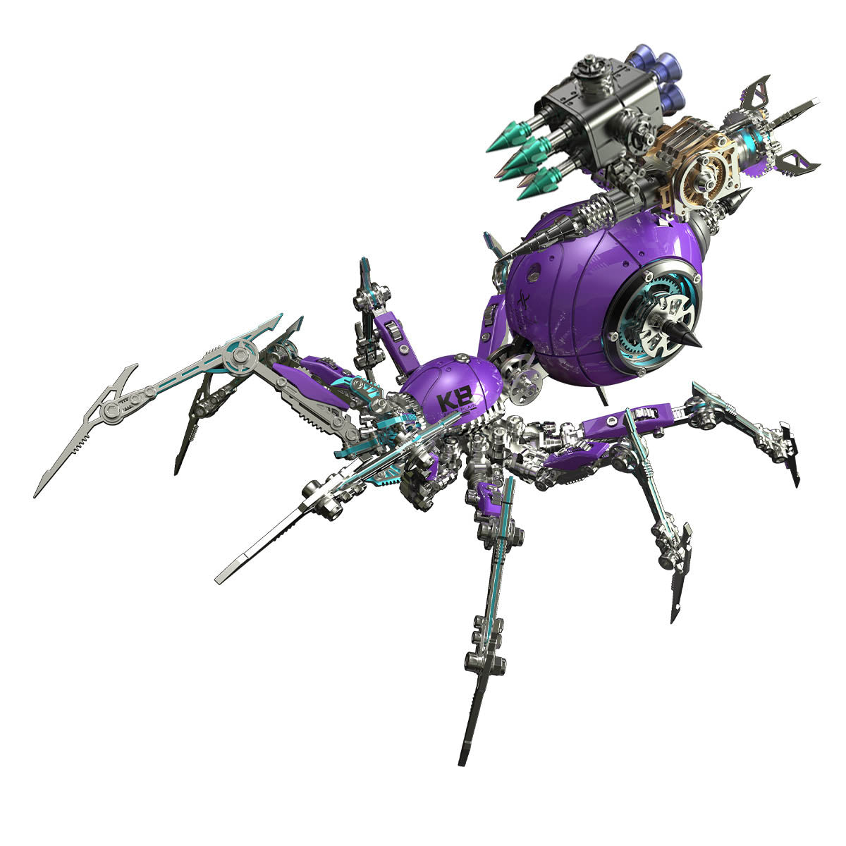 War Spider Dual Weapon Expansion Kit – Frostwind & Yushu Systems - stirlingkit