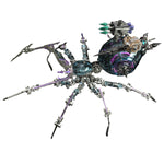Punk 3D Metal War Spider King Assembly Mechanical Fantasy Model Building Kits