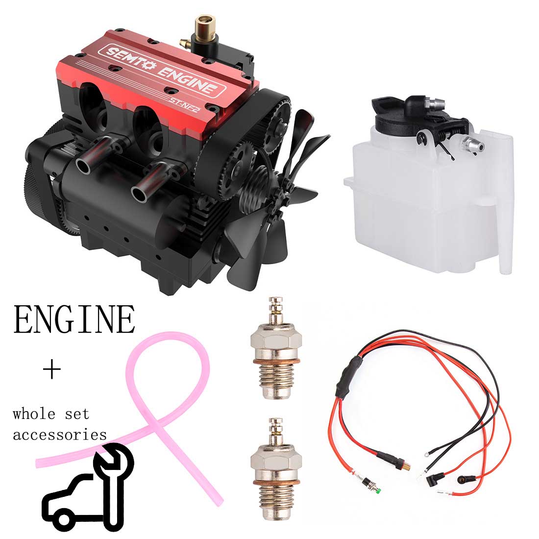 Must-have Accessories for 1:8 Supra RC Sports Car Project - stirlingkit