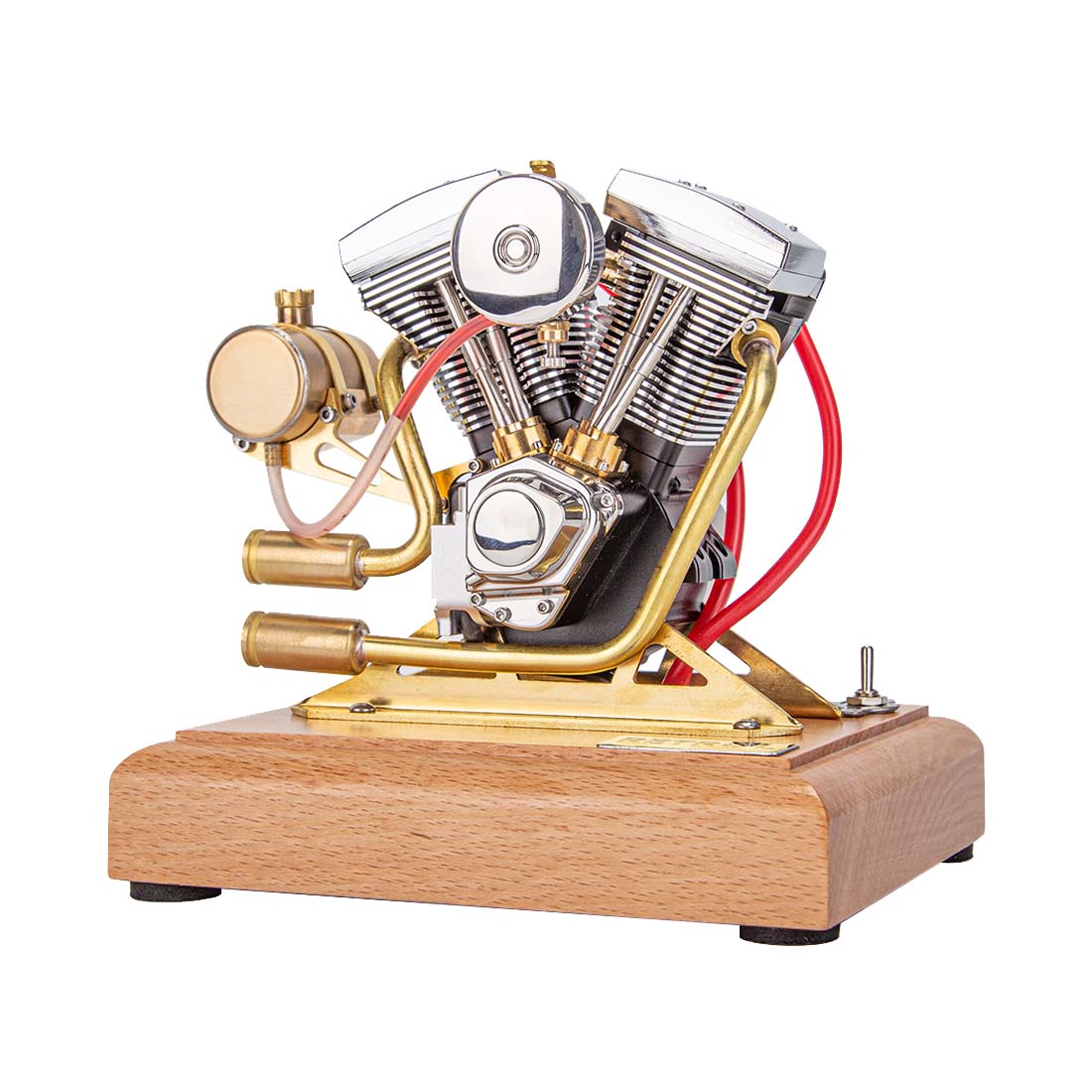 RETROL Evolution R33 V-twin 4.2CC OHV Four-stroke Motorcycle Gasoline Engine Model - stirlingkit