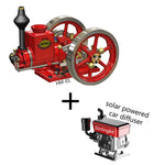 RETROL HM-01 7cc Model Hit and Miss 4-stroke Horizontal Internal Combustion Engine - stirlingkit