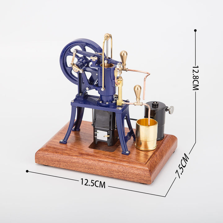 RETROL R01 1/12 Hot Air Pumping Engine Model External Combustion Engine Water-cooled - stirlingkit