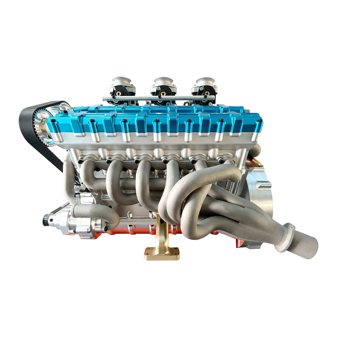 RUIFEIYA V12-180 Gas V12 Engine Model 180cc DOHC 1/4 Scale High Performance Model Engine - stirlingkit