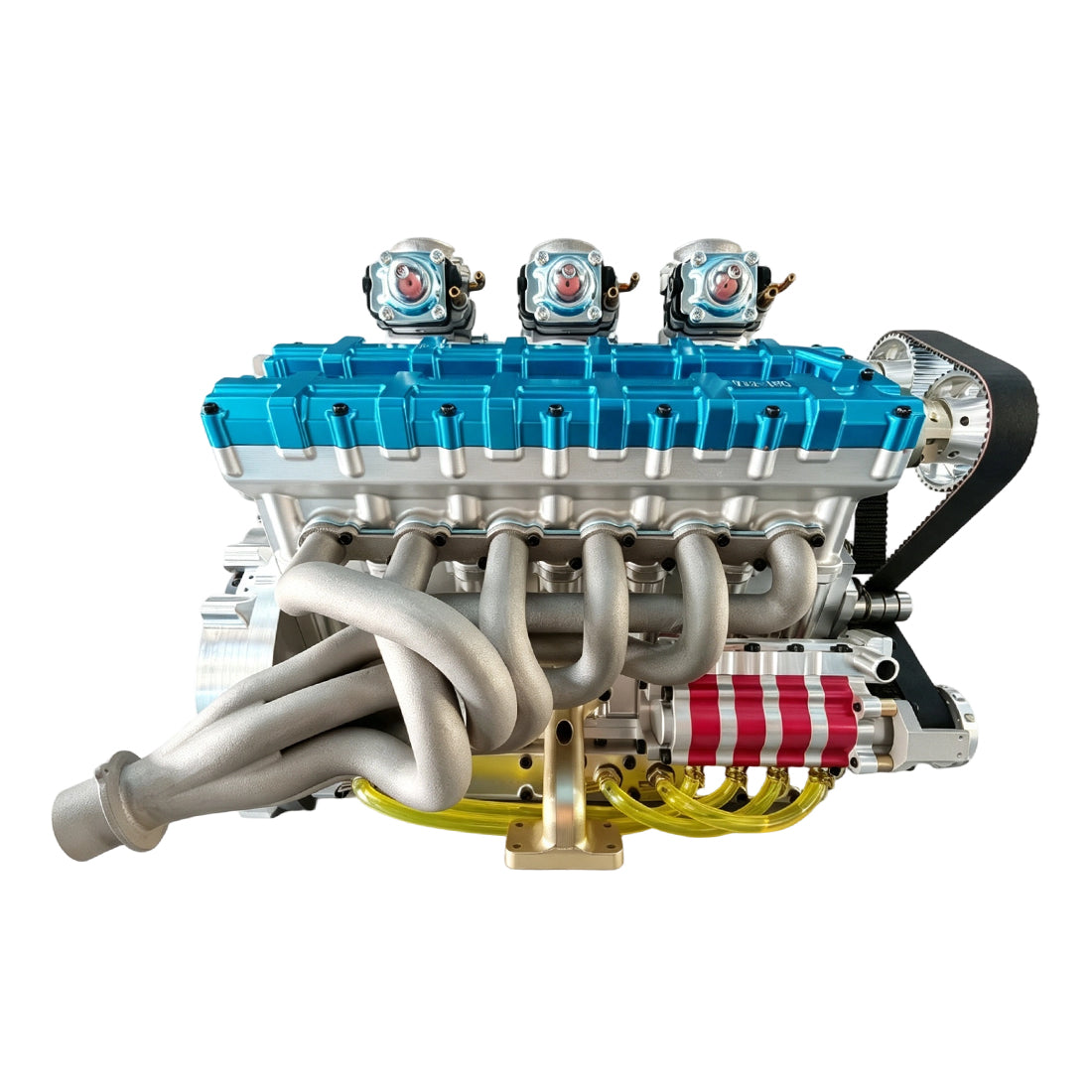 RUIFEIYA V12-180 Gas V12 Engine Model 180cc DOHC 1/4 Scale High Performance Model Engine - stirlingkit
