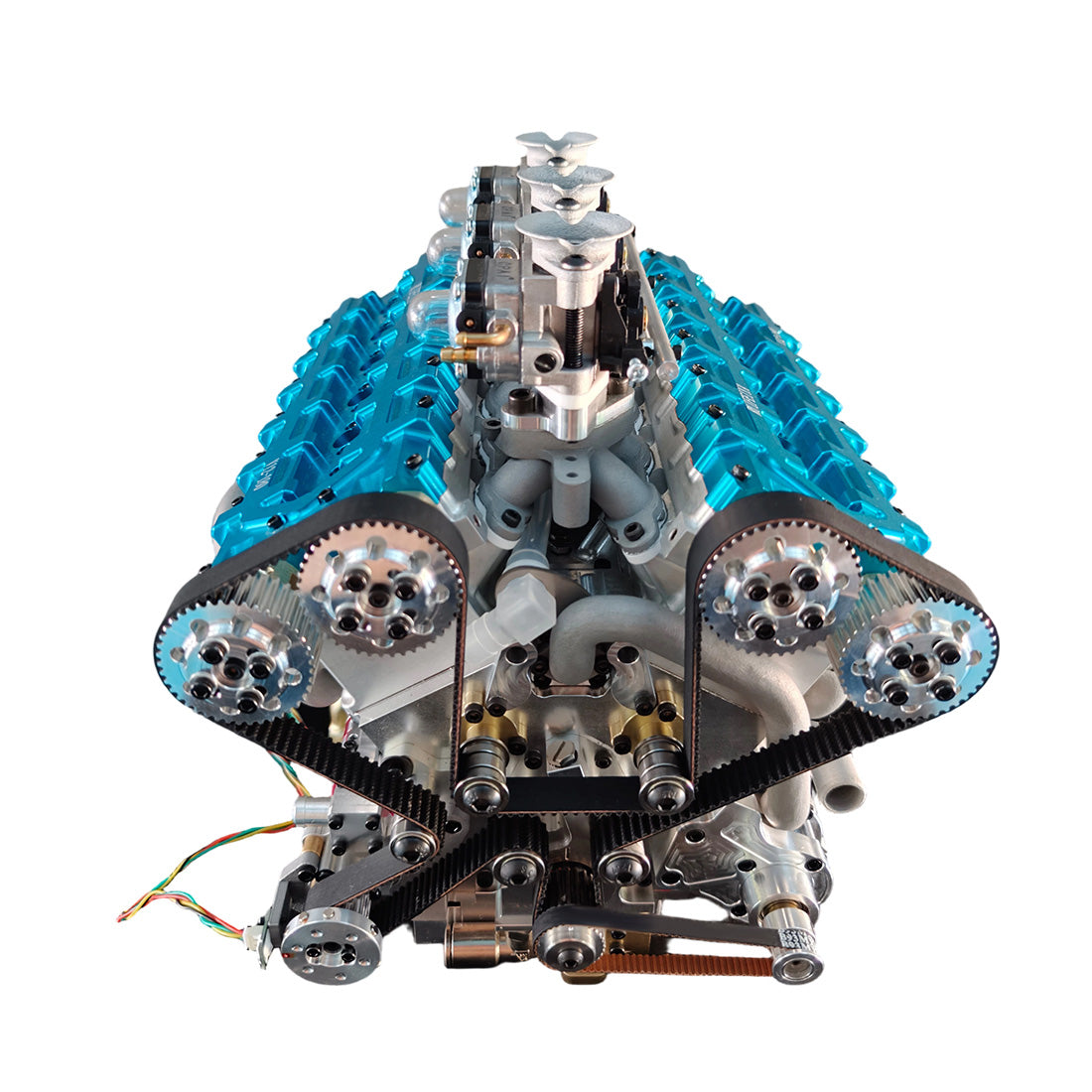 RUIFEIYA V12-180 Gas V12 Engine Model 180cc DOHC 1/4 Scale High Performance Model Engine - stirlingkit