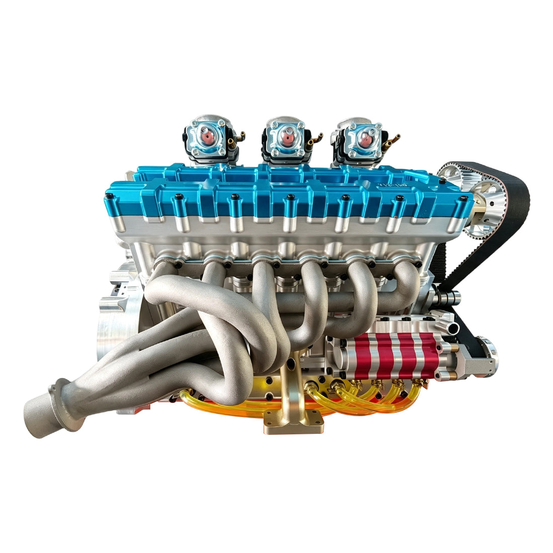 RUIFEIYA V12-180 Gas V12 Engine Model 180cc DOHC 1/4 Scale High Performance Model Engine - stirlingkit