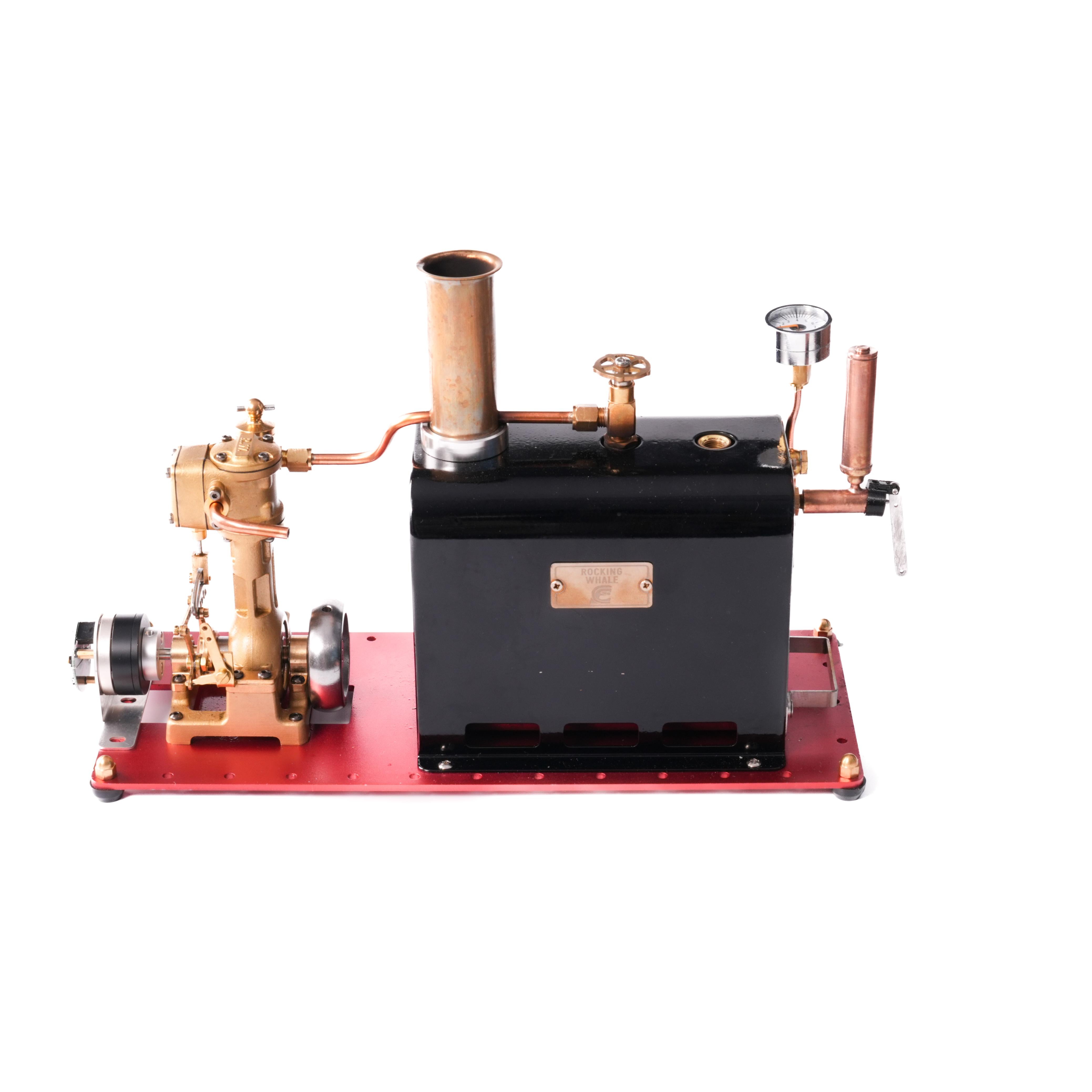Buildable Steam Engine Generator RW-BL1K DIY Live Steam Engine Boiler Model Kits Build Your Own Working ...