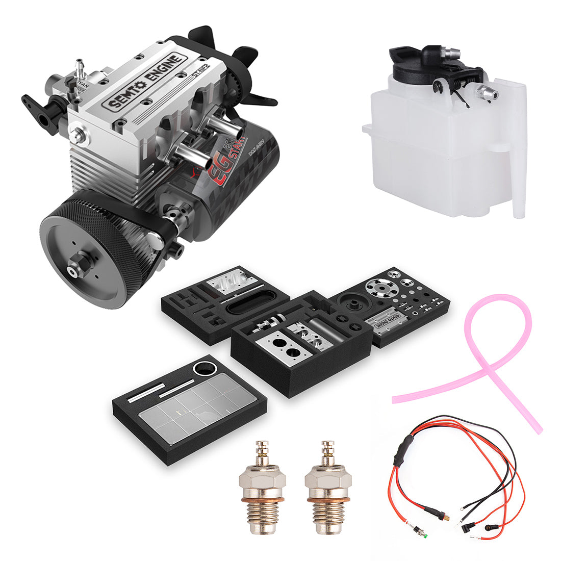 Must-have Accessories for 1:8 Supra RC Sports Car Project - stirlingkit