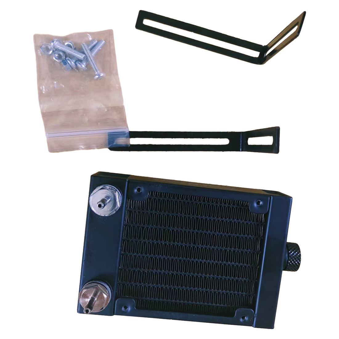 Starter Kit With Water-Cooling Radiator Tank Kits for Cison V8 Engine Model Kits - stirlingkit
