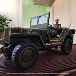 1/126 Scale RC Pilot Figure with Movable Joints for JCZK 300C PRO RC Helicopter - stirlingkit