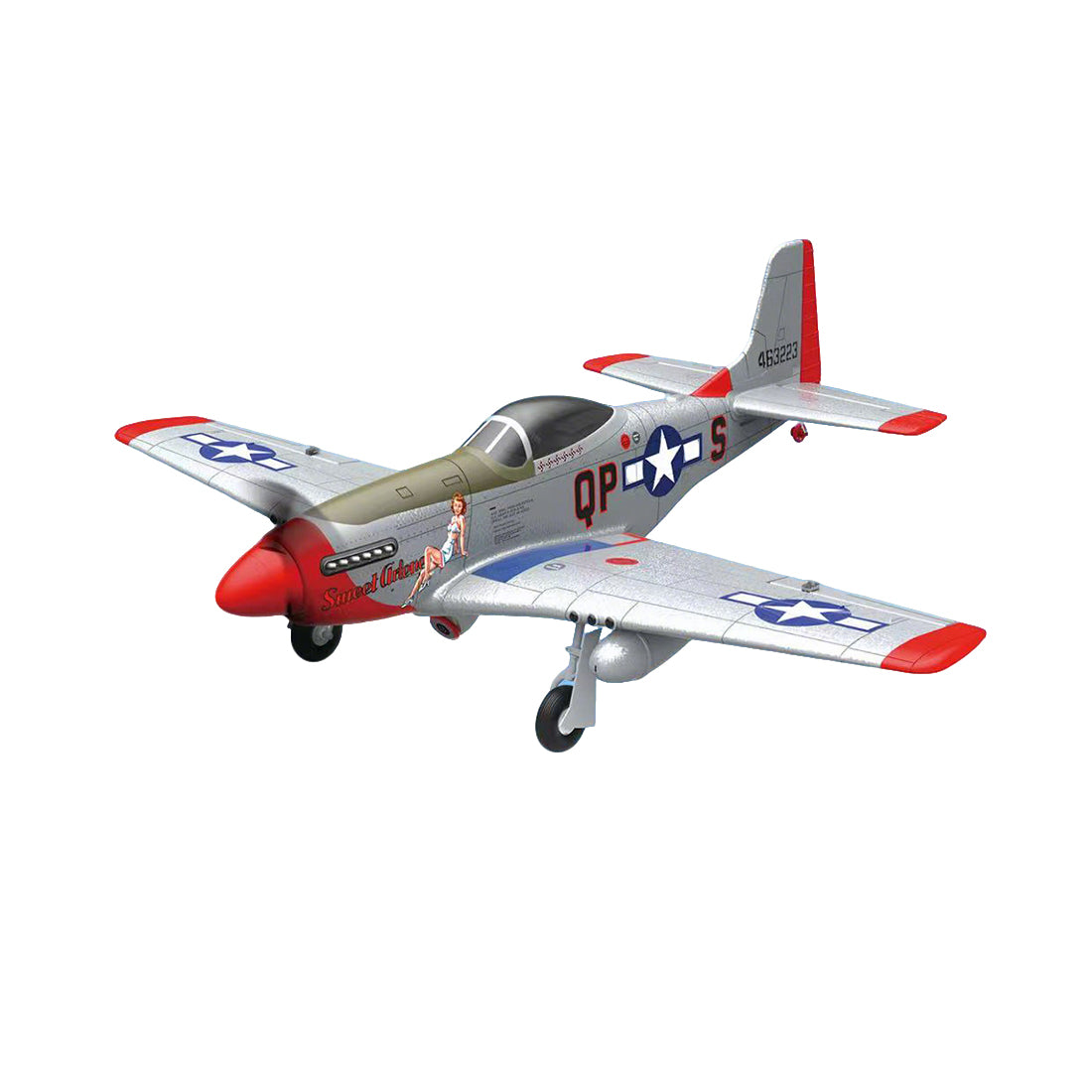 1/16 Scale Composite ARF Model Aircraft RC P-51D RTF 685mm Wingspan RCFixed Wing Aircraft - stirlingkit
