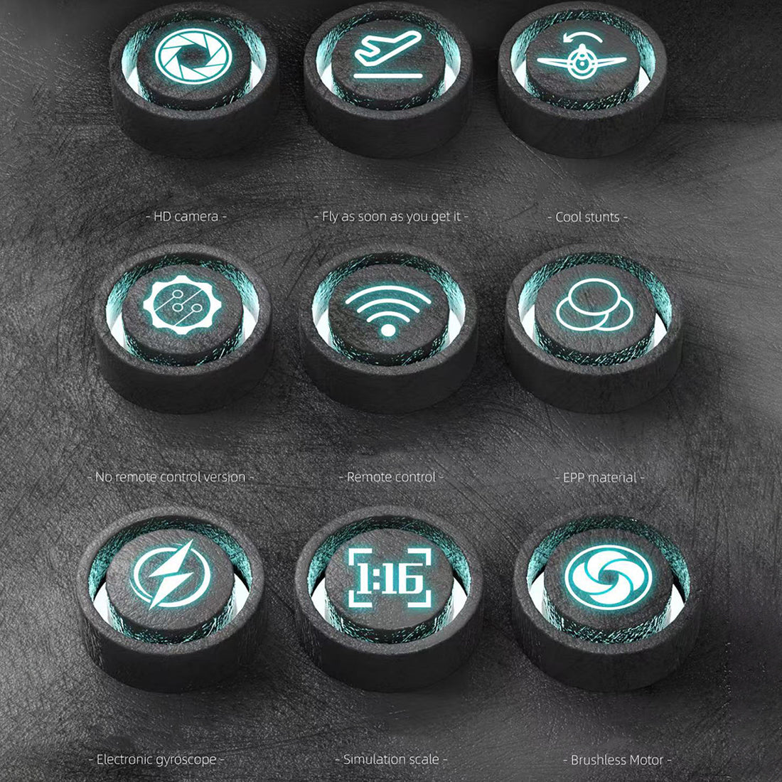 1/16 Scale Composite ARF Model Aircraft RC P-51D RTF 685mm Wingspan RCFixed Wing Aircraft - stirlingkit