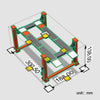 1:18 Car Repair Garage Model Kit – DIY Workshop Scene Accessories & Gift Decor - stirlingkit