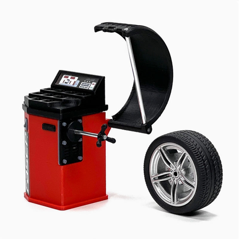 1:18 Car Repair Garage Model Kit – DIY Workshop Scene Accessories & Gift Decor - stirlingkit