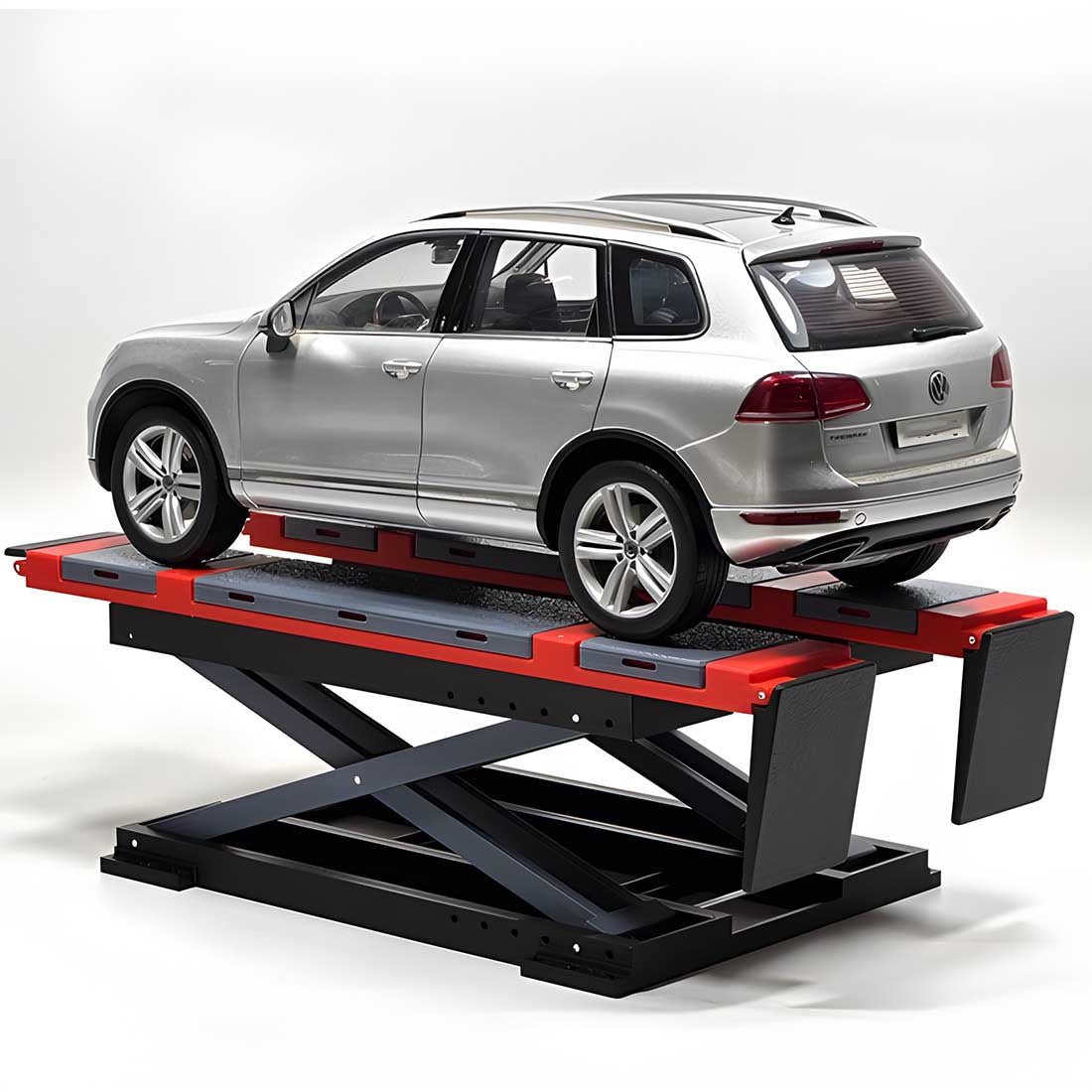 1:18 Car Repair Garage Model Kit – DIY Workshop Scene Accessories & Gift Decor