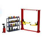 1:18 Car Repair Garage Model Kit – DIY Workshop Scene Accessories & Gift Decor - stirlingkit