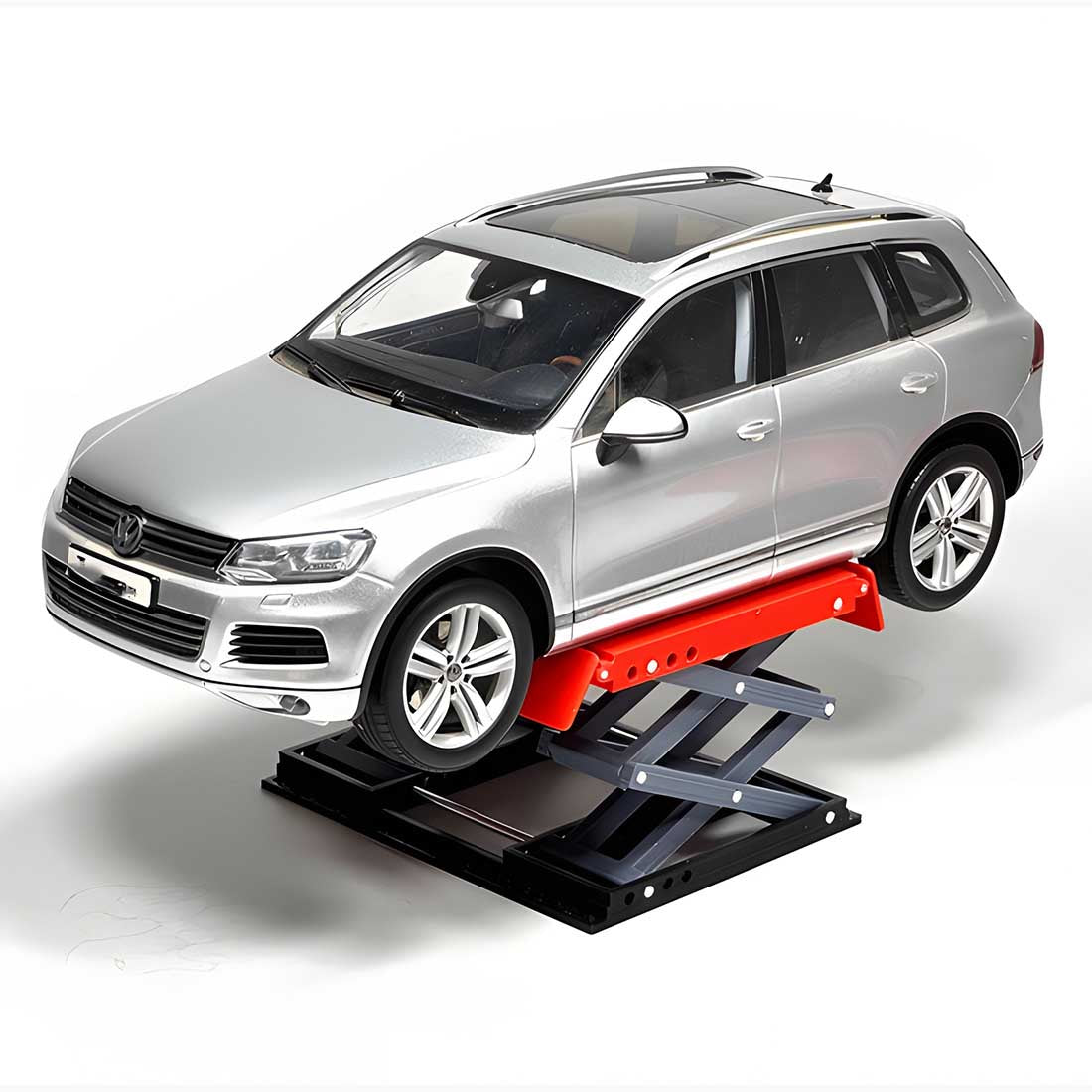 1:18 Car Repair Garage Model Kit – DIY Workshop Scene Accessories & Gift Decor