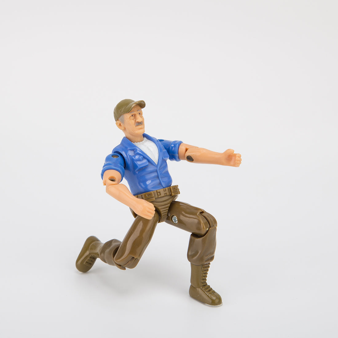 1/18 Scale 10cm Engineer Worker Action Man Figure