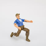 1/18 Scale 10cm Engineer Worker Action Man Figure