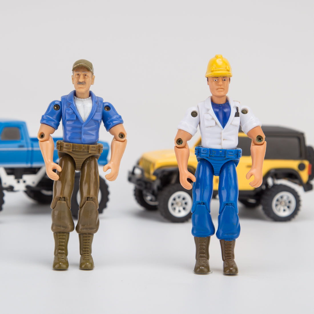 1/18 Scale 10cm Engineer Worker Action Man Figure - stirlingkit