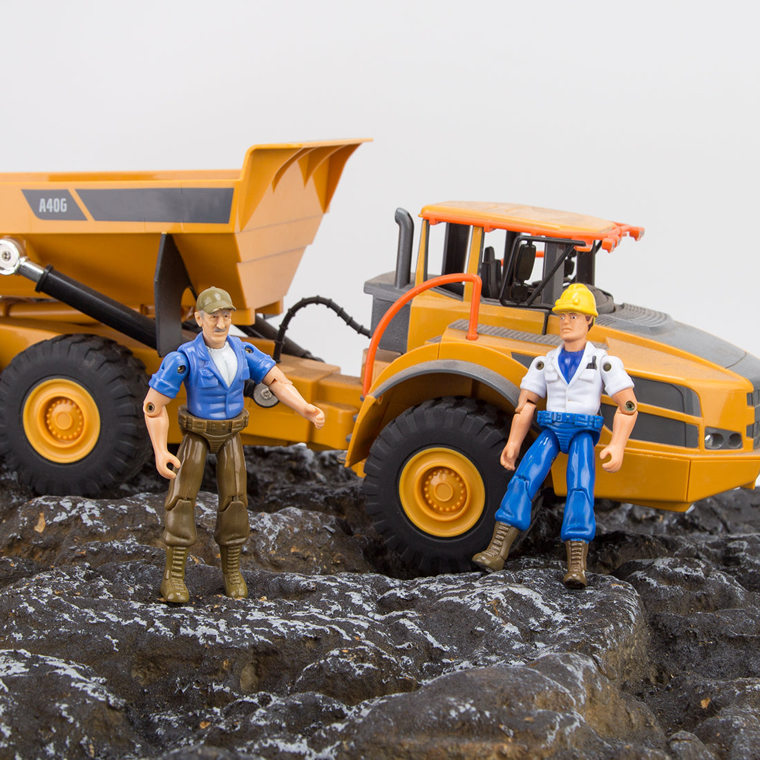 1/18 Scale 10cm Engineer Worker Action Man Figure - stirlingkit