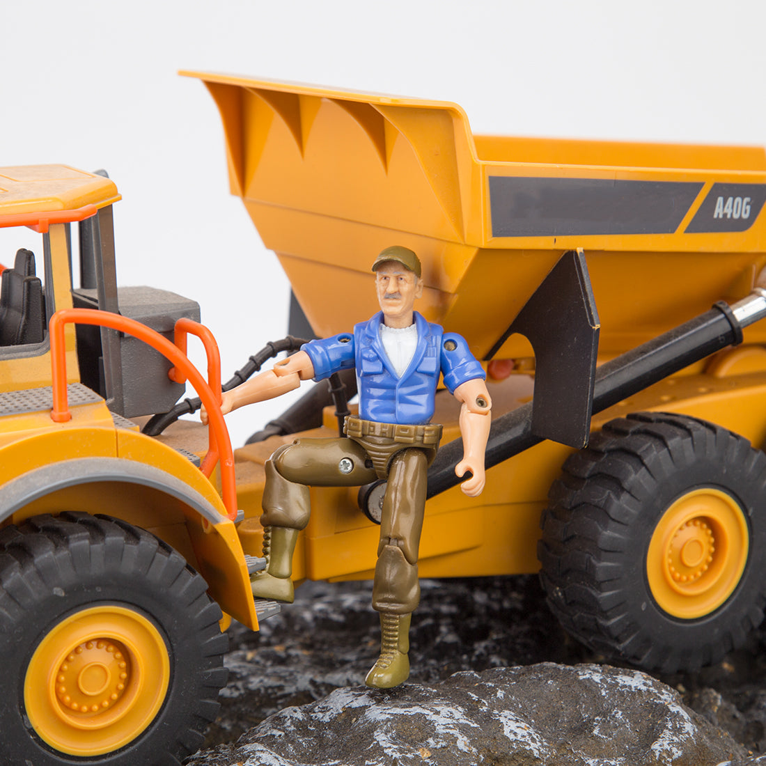 1/18 Scale 10cm Engineer Worker Action Man Figure