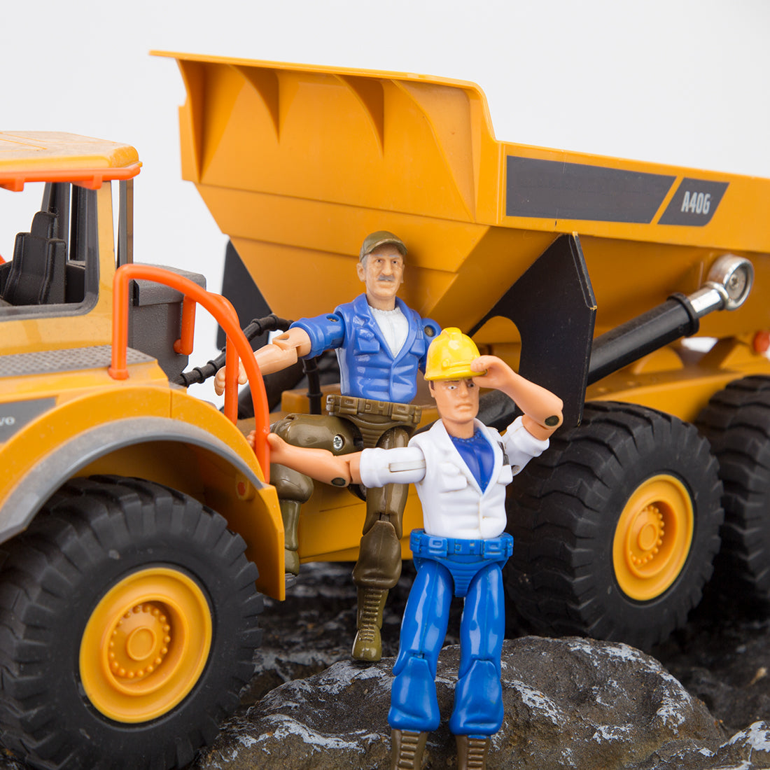 1/18 Scale 10cm Engineer Worker Action Man Figure - stirlingkit