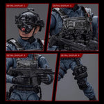 1/18 Scale Modern Special Forces Pilot Figure Soldier for FLISHRC FL500 Large Scale 500 Size RC Helicopter