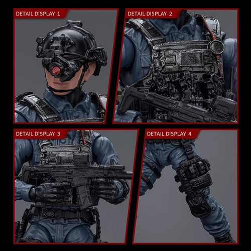 1/18 Scale Modern Special Forces Pilot Figure Soldier for FLISHRC FL500 Large Scale 500 Size RC Helicopter