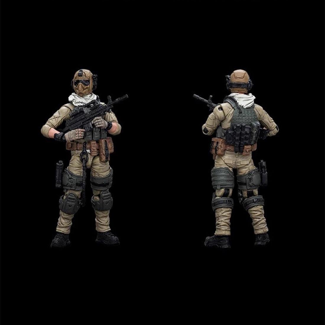 1/18 Scale Modern Special Forces Pilot Figure Soldier for FLISHRC FL500 Large Scale 500 Size RC Helicopter - stirlingkit