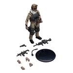 1/18 Scale Modern Special Forces Pilot Figure Soldier for FLISHRC FL500 Large Scale 500 Size RC Helicopter