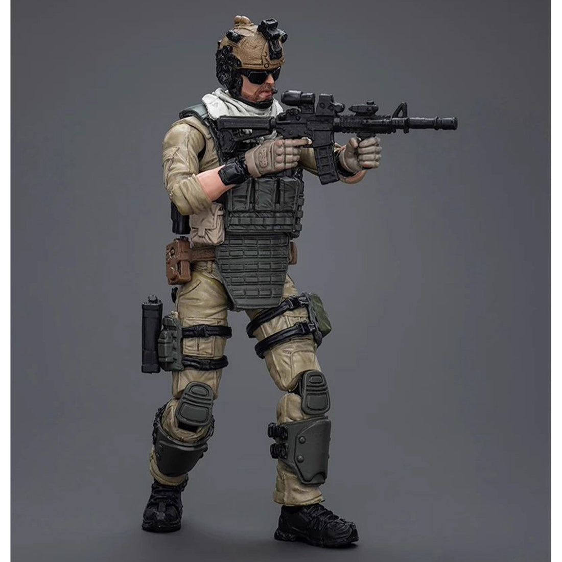 1/18 Scale Modern Special Forces Pilot Figure Soldier for FLISHRC FL500 Large Scale 500 Size RC Helicopter - stirlingkit