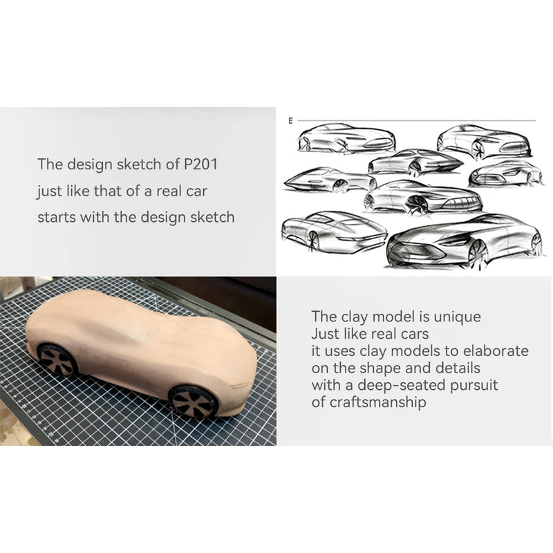 1/28 Scale 2.4G Full-Proportional RC Sports Car Drift Racing Car Model 10KM/H+ - stirlingkit
