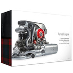 1/3 Scale DIY Flat-six Engine Model Building kits Build Your Own Functional Horizontally Opposed-six Cylinder Engine with Working Turbocharger