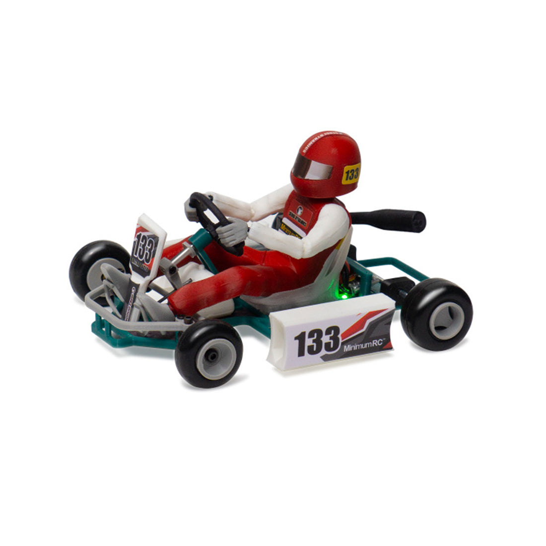 1/32 Mini Retro RC Go-Kart with Driver – Build Your Own Racing Kart 2.4G