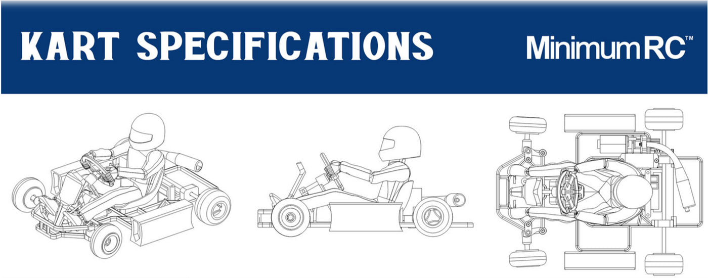 1/32 Mini Retro RC Go-Kart with Driver – Build Your Own Racing Kart 2.4G